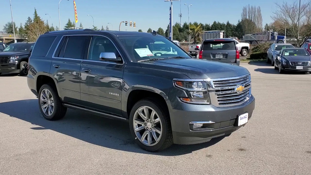 2020 Chevrolet Tahoe Premier - YouTube