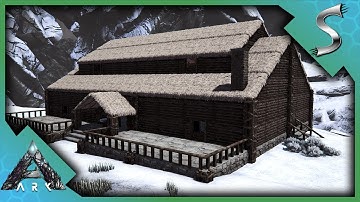 BUILDING THE SNOW BIOME BASE! - Ark: Extinction [DLC Gameplay E21]