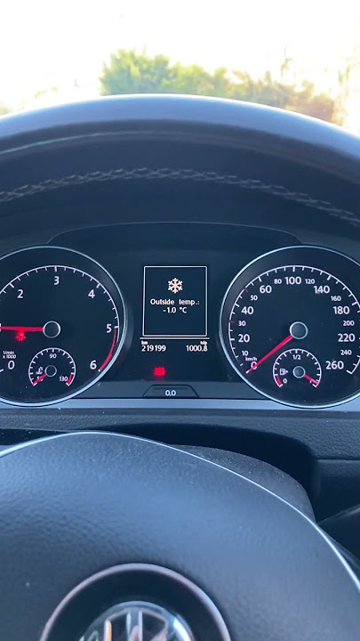 Mk7 vw golf 1.6 tdi cxxb rough start at -1deg