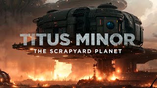 🎧 Dark dystopian sci fi music, Titus Minor - the scrapyard planet, intense cinematic ambient