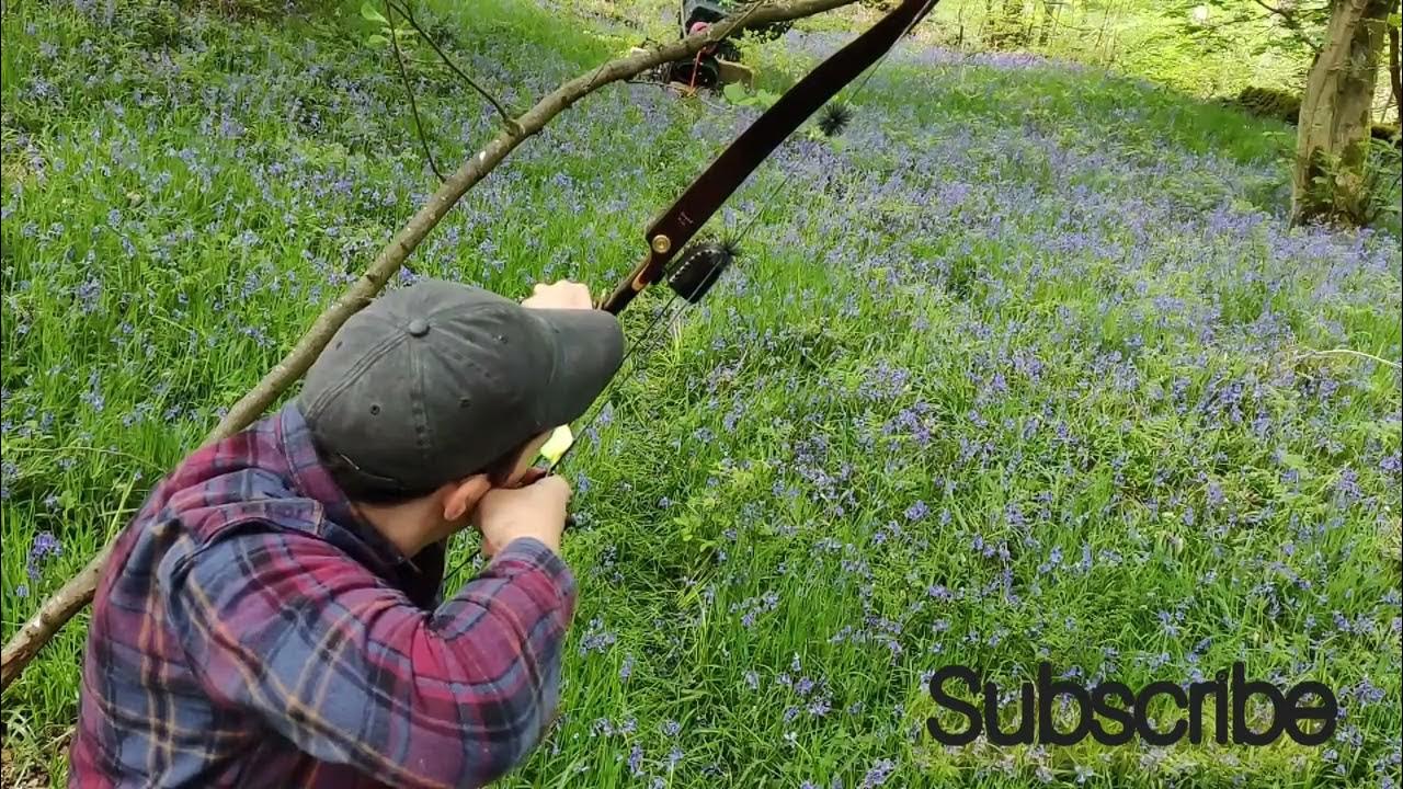 Arrow super slow motion flight recurve bow black widow YouTube