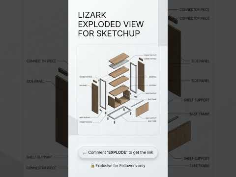 Exploded View Animations in SketchUp