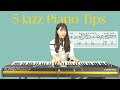 5 tips to sound like jazz pianist