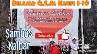 Si Kembar Beda Tahun belajar Q.S. Al Kahfi di  Tanjung Batu
