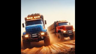 Dune Dominator: Ural Truck’s Desert Rescue Challenge l The Desert map  l MUD RUNNER