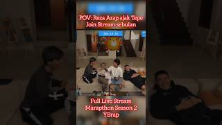 Download Lagu Reza Arap Ajak Tepe Join Stream #yb #lyuka #tierison #garryang #tepe46 MP3