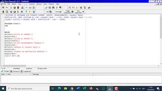 CALCULOS MATEMATICOS EN PASCAL