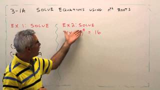 Famous 3-1A--Solve Equations Using nth Roots Net Worth