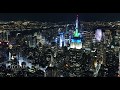 New York City Night 4k Drone