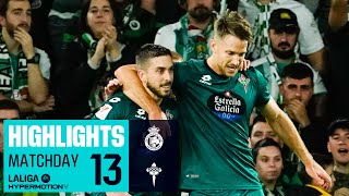 Resumen de Real Racing Club vs Racing Club Ferrol (1-3)