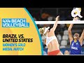 Beach Volleyball 4x4 - Brazil vs USA | Women's Gold Medal Match |ANOC World Beach Games Qatar 2019