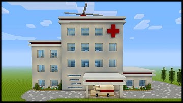 Minecraft: How to Build a Hospital | PART 3 (Interior 1/3)