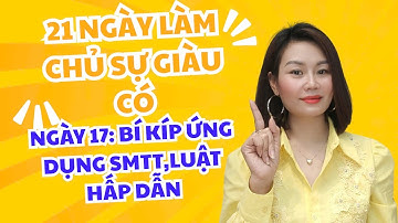 🍀NGÀY 17: BÍ KÍP SỬ DỤNG SỨC MẠNH TIỀM THỨC và LUẬT HẤP DẪN.#pháttriểnbảnthân 
