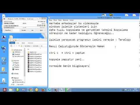Video: Dosya Kopyalama Nasıl Hızlandırılır