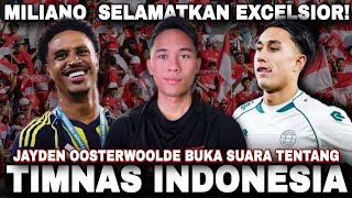 Download Lagu JAYDEN OOSTERWOOLDE BUKA SUARA TENTANG TIMNAS INDONESIA! MILIANO JONATHANS SELAMATKAN EXCELSIOR! MP3