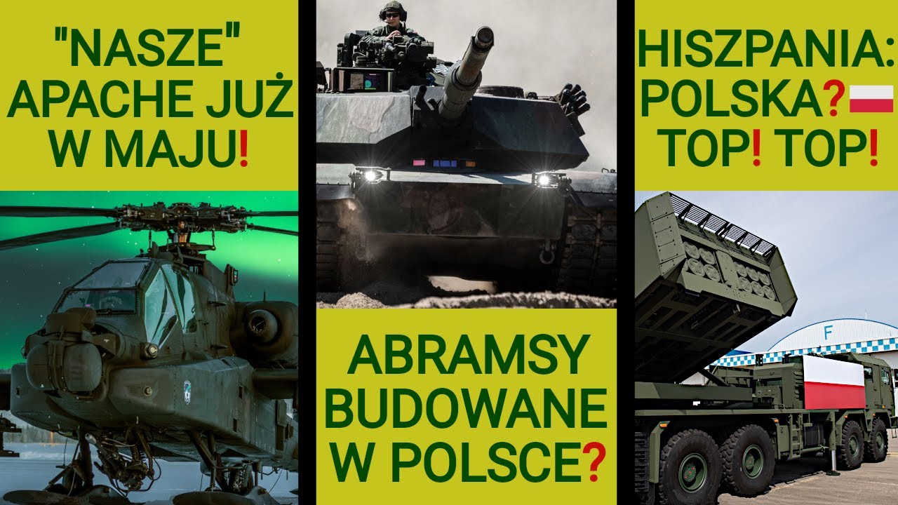 Będzie Abrams PL produkowany w Polsce? Leasingowe Apache już niedługo!: WOJSKOWE NEWSY 