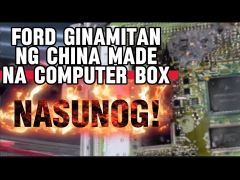 FORD NA NGA GINAMITAN PA NG CHINA MADE NA COMPUTER BOX! PARANG TERITORY LANG!