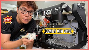 Máy pha cafe Gemilai CRM 3149 | Giá mới và đánh giá chi tiết
