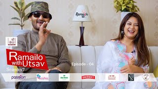 Bipin Karki & Barsha Raut साँच्चिकै श्रीमान श्रीमती हुन् ? Ramailo With Utsav Rasaili | SE-7 | Ep-04