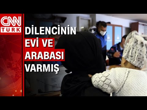 Yakalanan dilencinin mal varlığı dudak uçuklattı!