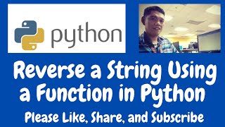 Reverse a String Using a Function in Python