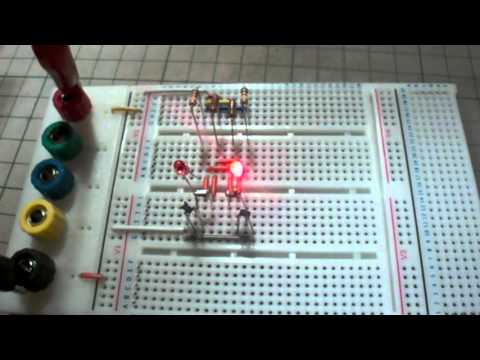 LED点滅回路テスト 1Hzくらい