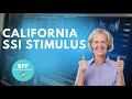 California SSI Stimulus