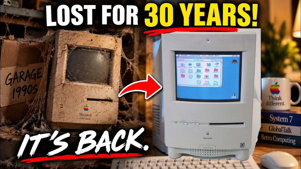 This Macintosh Color Classic Came Back to Me After 30 Years - YouTube