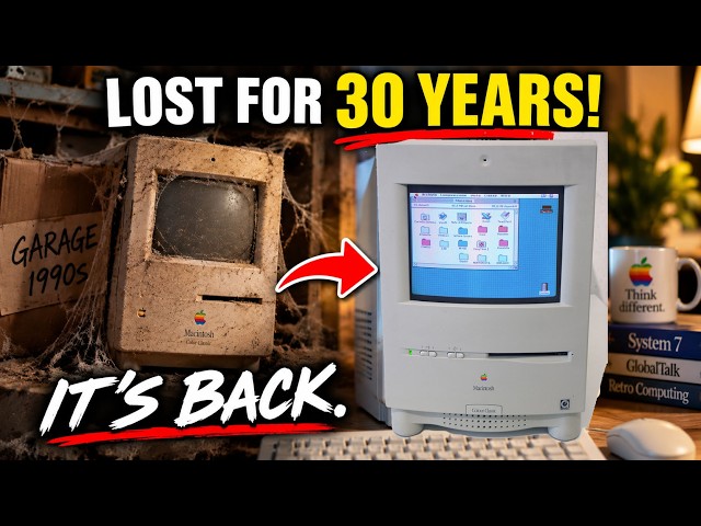 This Macintosh Color Classic Came Back to Me After 30 Years - YouTube