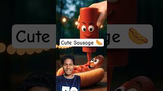 Surya Shorts Ketchup Pours Over The Sausage