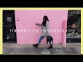 TORONTO - MY TOP 3 MATCHA PLACES 🍵