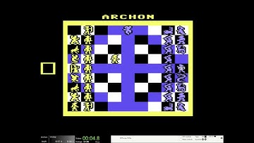 Archon (C64) Speedrun in 0:53:98 [WR]
