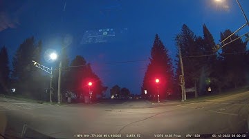 Traffic Signals Going into Nighttime Flash Mode