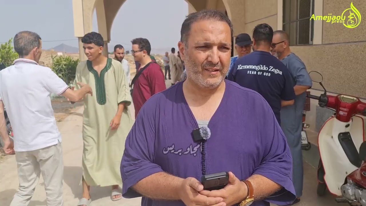 الرجوع للأصل فضيلة .أحد ابناء الجالية بدوار لكديرة ينظم وليمة عبارة عن صدقة لأبويه رحمهما الله 