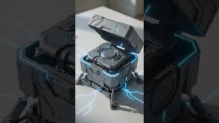 Cyberpunk Loot Box | Mechanical Morph Series#ASMR #MechanicalGadget #Transformation #TechASMR