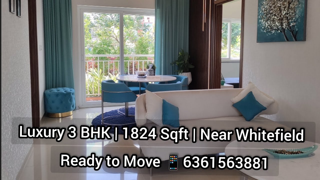 Luxury 3 BHK Flat Near Hoodi Circle, Whitefield Bangalore Luxury