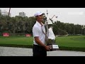 BEHIND THE SCENES as Haotong Li seals 2018 OMEGA Dubai Desert Classic