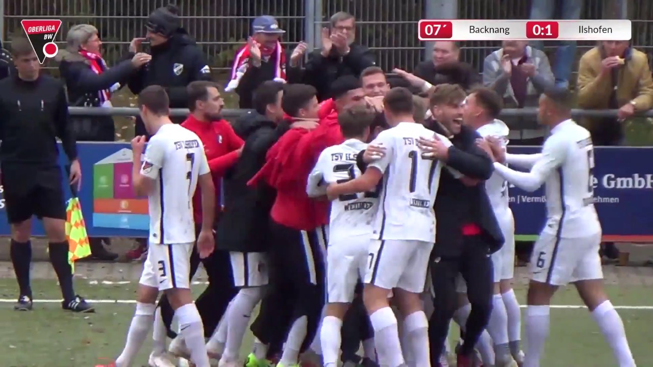 TSV Ilshofen - Oberliga BW 2018/2019 - 13. Spieltag TSG Backnang vs TSV Ilshofen 0:1