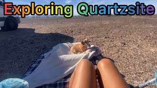 Exploring More Areas to Boondock in Quartzsite - Plamosa Rd