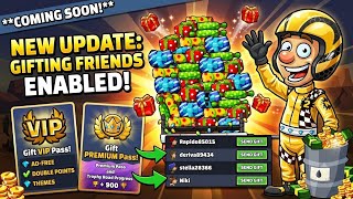 NEW UPDATE!! - HILL CLIMB RACING 2 - COMING SOOOOON ! - GIFTING FRIENDS VIP / PP #hillclimbracing2
