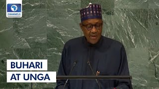 UNGA: President Buhari Makes Last Speech As Head Of State