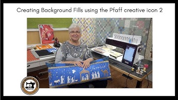 Creating Background Fills using the Pfaff creative icon 2