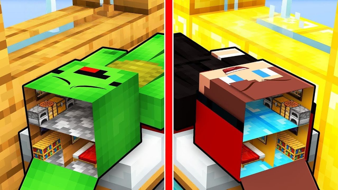 我的世界：如何在杰杰和麦琪的大脑中修建一个秘密基地？