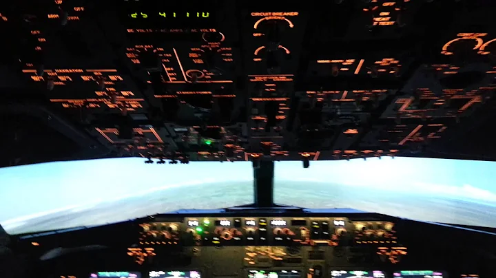B737-800 full motion flight simulator