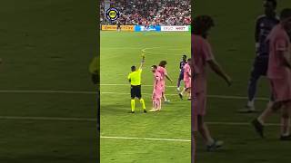 Messi was happy until Falcon foul 😡 #shorts #messi
