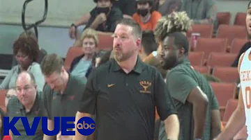 Hundreds of Texas Tech fans boo UT men's basketball team bus | KVUE
