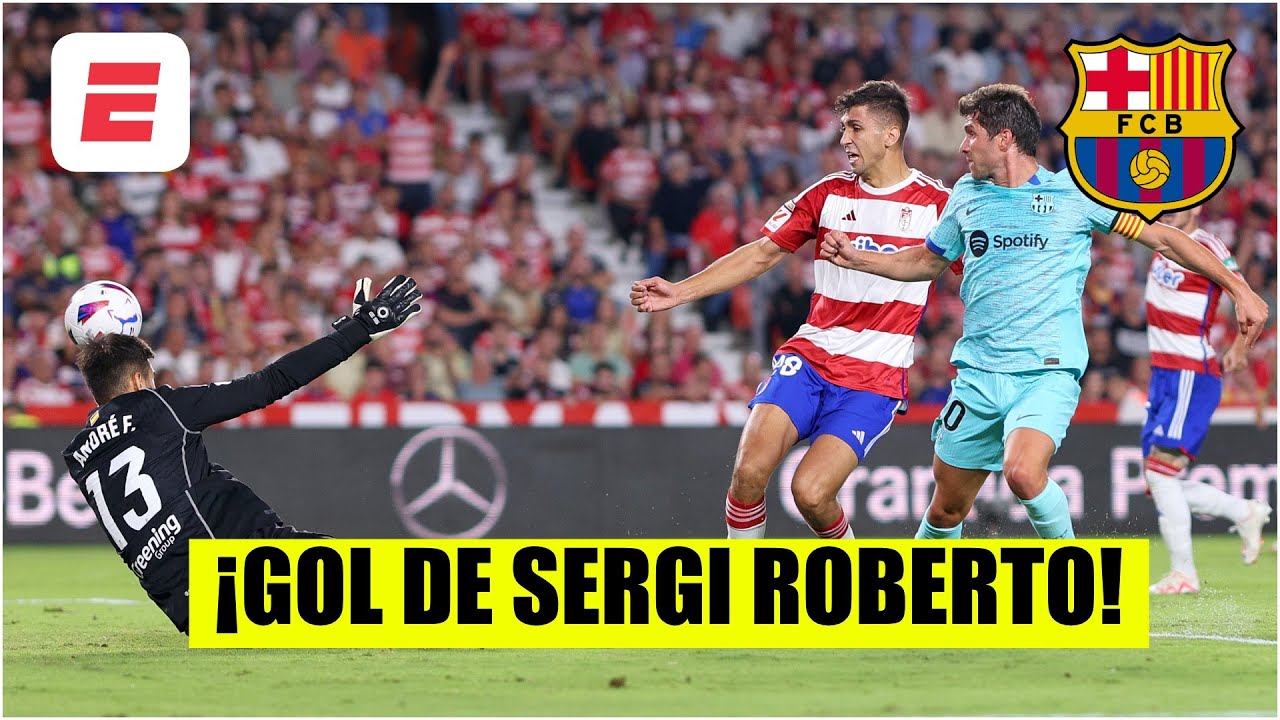¡BARCELONA CONSIGUIÓ EL EMPATE! Sergi Roberto pone el 2-2 del Barça ...