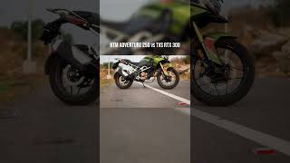 KTM Adv 390 VS RTX 300 🤼
