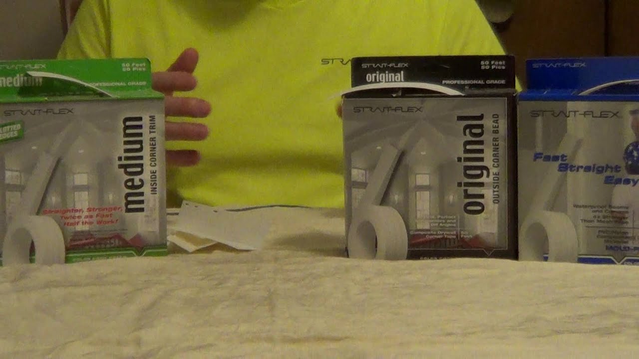 Drywall Tape Composite Tapes From Strait Flex Youtube
