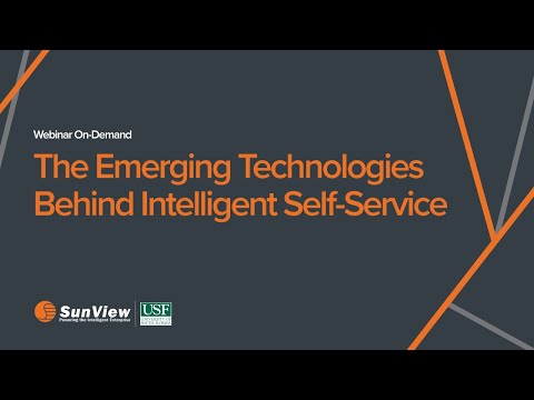 The Emerging Technologies Behind Intelligent Self-Service